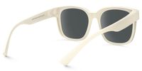 Madesh - Square White Fit Over Sunglasses | Vooglam Side View