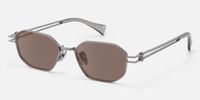 Loos - Geometric Gray Sunglasses