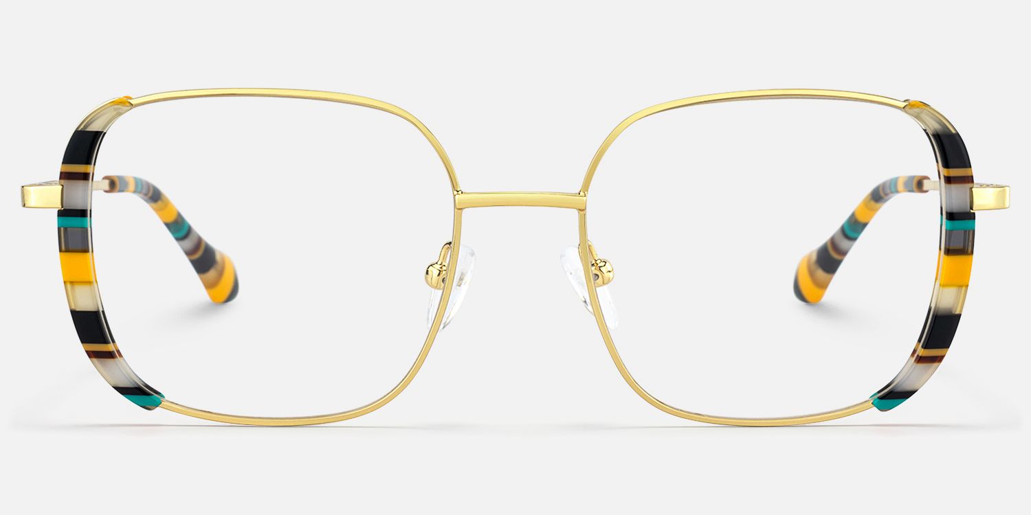 Milana - Square Black Eyeglasses product detail 2