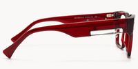 Stiletto - Rectangle Red Eyeglasses - 3