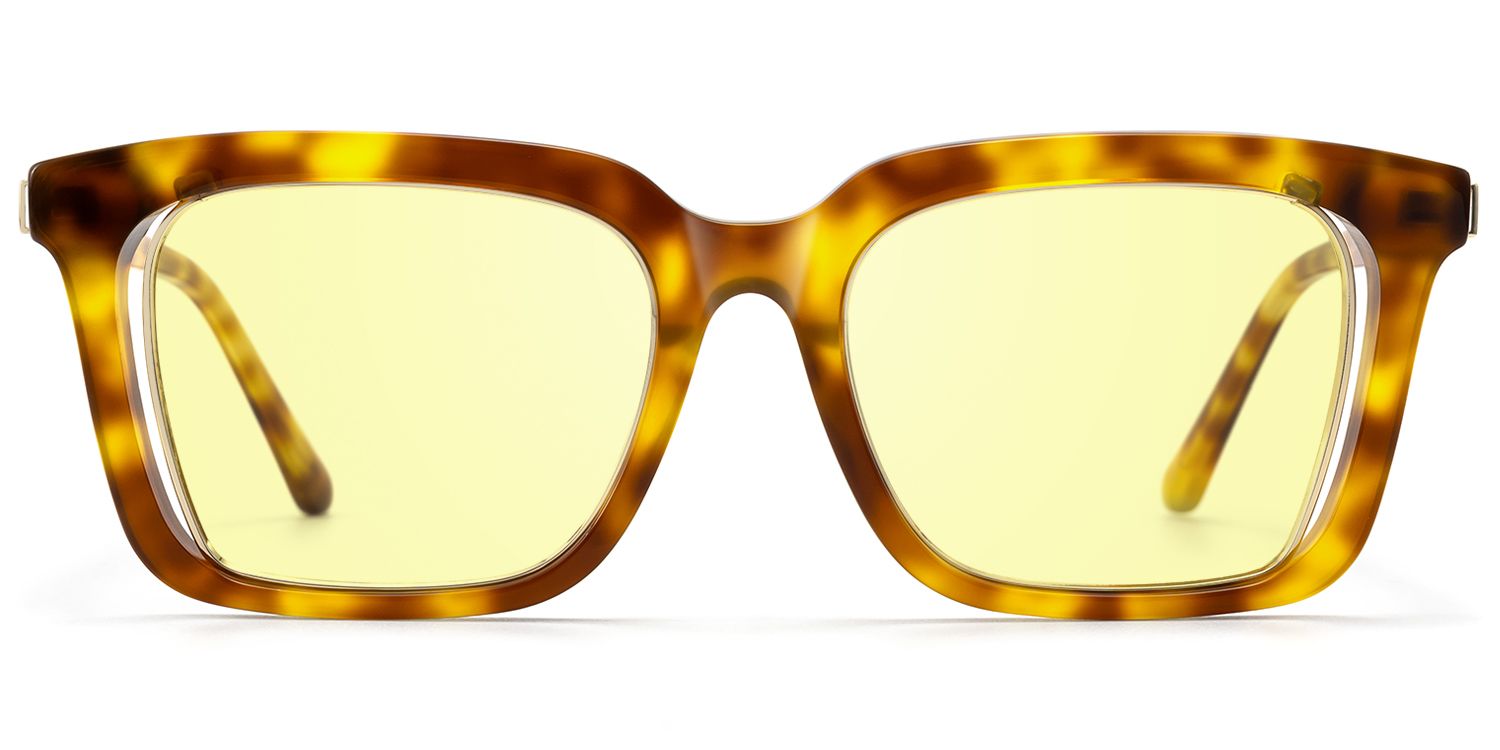 Chaparral - Yellow Lens Tortoise Sunglasses | Vooglam Product Details 1