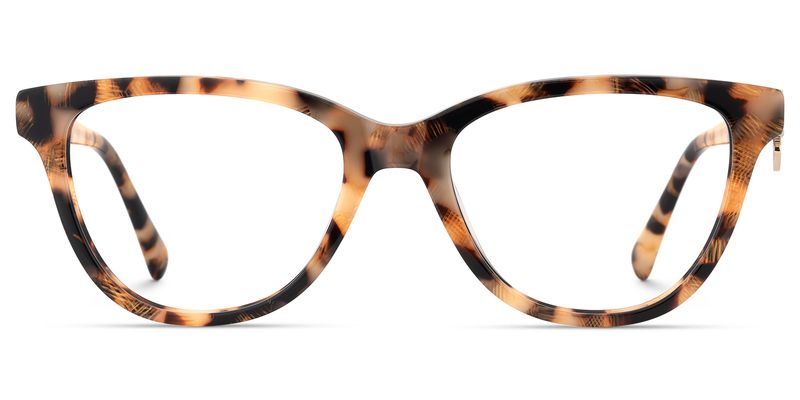 Purrfect - Cat Eye Brown/Tortoise Eyeglasses