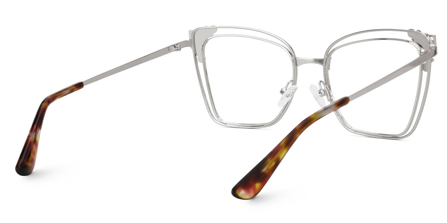 Fathiyya - Butterfly Silver Eyeglasses product detail 3