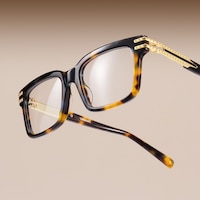 Anansi - Rectangle Tortoise Eyeglasses - 1