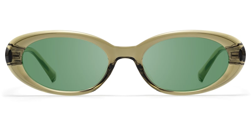 Nimbus - Cat Eye Green Sunglasses