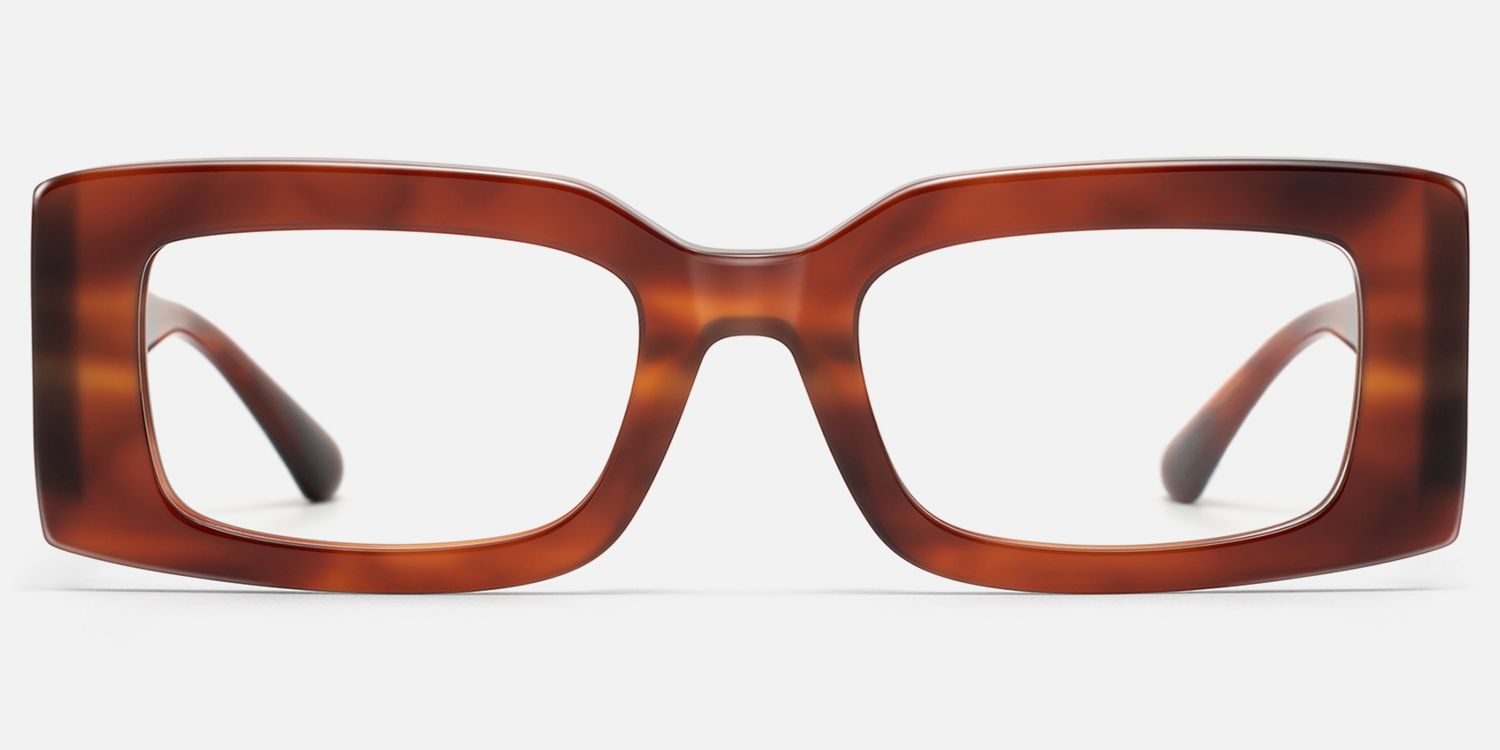 Aurelia - Rectangle Red Eyeglasses product detail 2