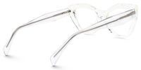 Fantine - Cat Eye Crystal Eyeglasses | Vooglam Side View