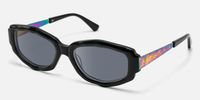 Spire - Geometric Black Sunglasses