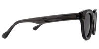 Dehateh - Round Grey Sunglasses | Vooglam 