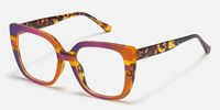 Sargent - Bold Acid Wave Style Glasses Tortoise Temples