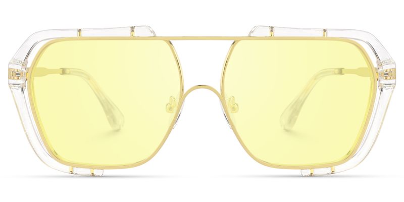 Porsha - Aviator Crystal Sunglasses