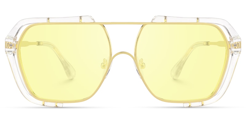 Porsha - Aviator Crystal Sunglasses
