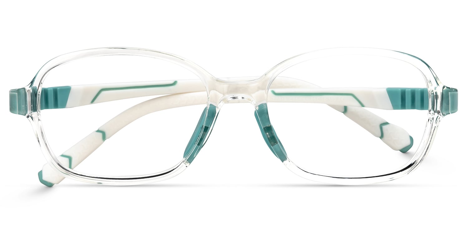 

Sloane - Rectangle Crystal Kids Eyeglasses