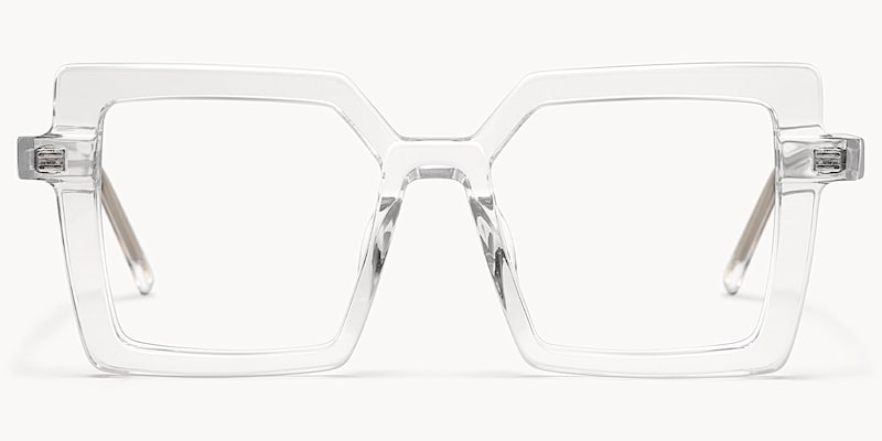 Eilis - Square Crystal Eyeglasses