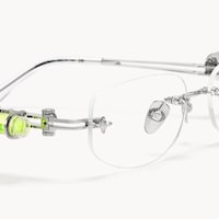 The Utilitarian - Oval Silver Eyeglasses - 4