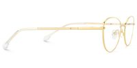 Starlette - Cat Eye Gold Eyeglasses | Vooglam 