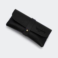 Portable Black Glasses Pocket | Vooglam.com Side View