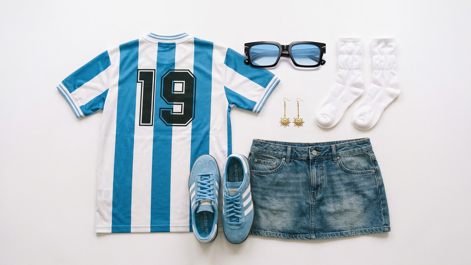 light blue tinted sunglasses for sporty outfits
