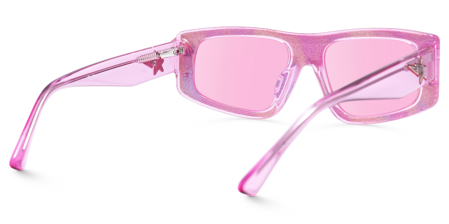 Maeva - Rectangle Multicolor Sunglasses - 3