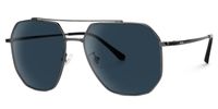 Federico - Aviator Black Sunglasses | Vooglam Front View