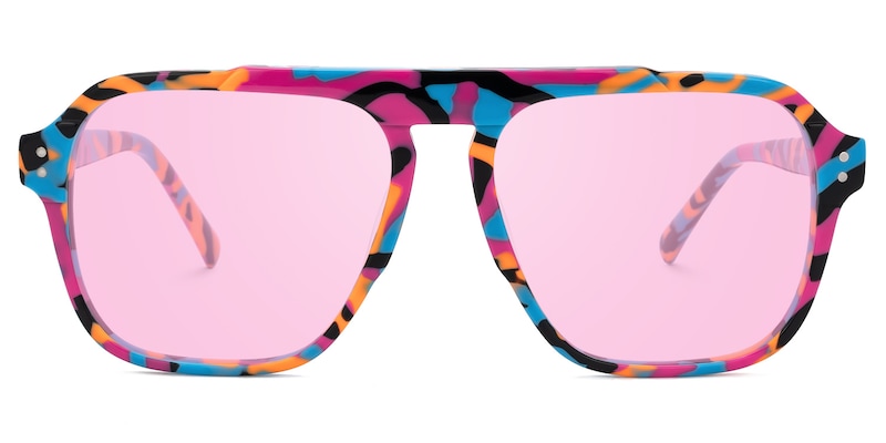 Sosa - Aviator Multicolor Sunglasses