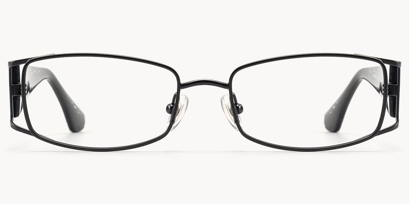 Wren - Rectangle Black Eyeglasses