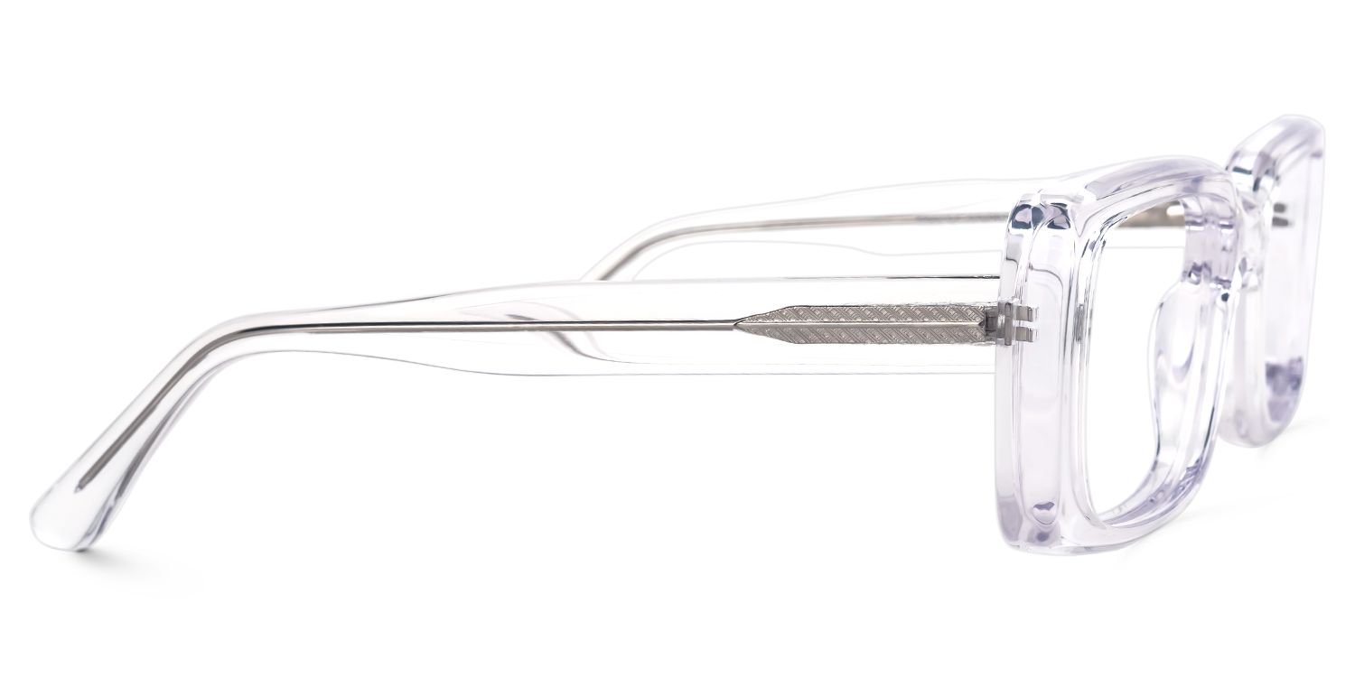 Eirwyn - Rectangle Crystal Eyeglasses | Vooglam 4