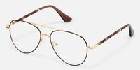 Joni - Aviator Two-tone Eyeglasses