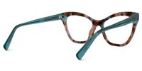 Butta - Cat Eye Pink/Tortoise Eyeglasses | Vooglam Side View