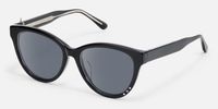 Shine in silence - Cat Eye Black Sunglasses