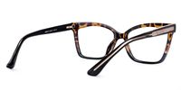Dellingr - Rectangle Tortoise Eyeglasses | Vooglam Side View