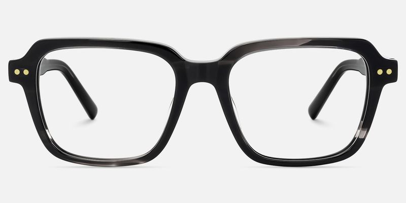 Jafaru - Rectangle Grey Eyeglasses