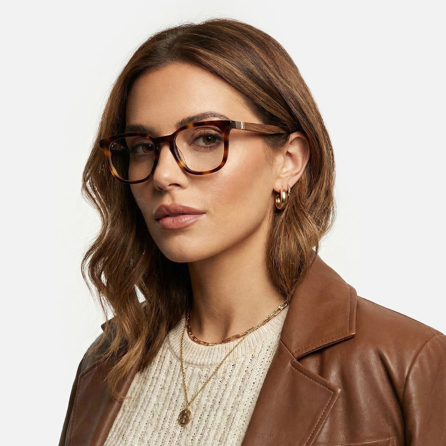 Explore the design story of Lote - Square Tortoise Eyeglasses | Vooglam