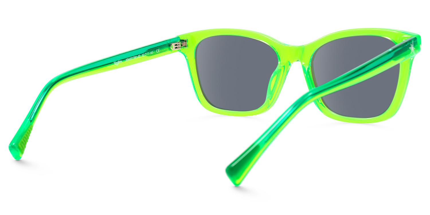 Coexist - Rectangle Green Sunglasses - 3