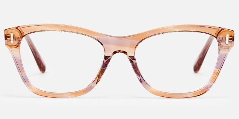 Hype - Square Champagne Eyeglasses