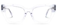 Elisheba - Cat Eye Crystal Eyeglasses | Vooglam Angle View