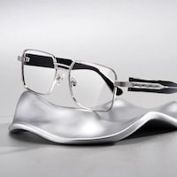 Ubuntu - Rectangle Silver Eyeglasses - 1