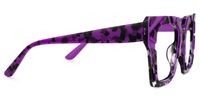 Darius - Square Purple/Tortoise Eyeglasses | Vooglam 