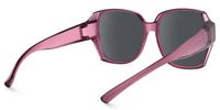 Fenton - Geometric Purple Fit Over Sunglasses | Vooglam Side View