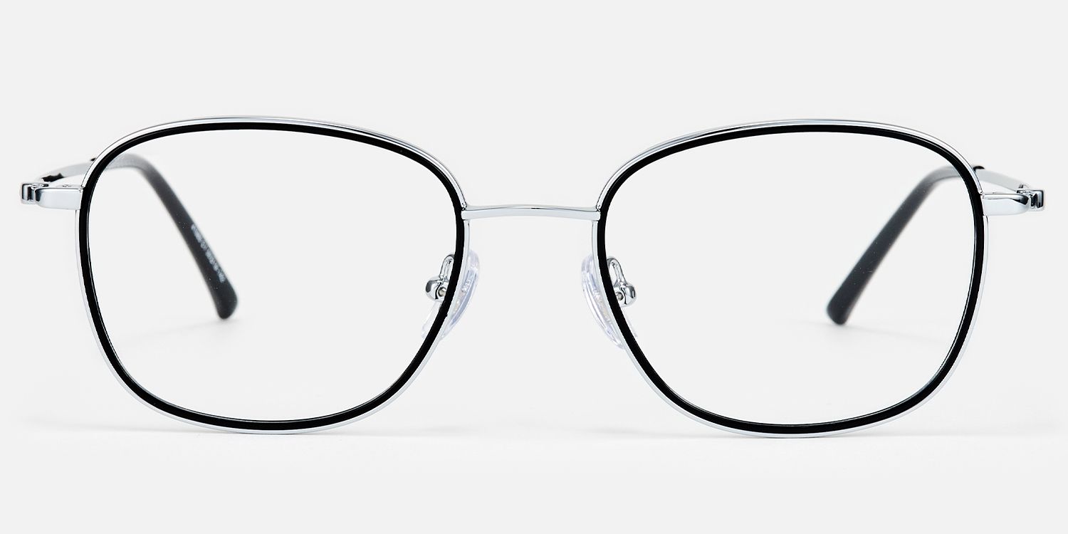 Static - Oval Silver Eyeglasses product detail 2