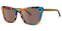Sanchez - Rectangle Multicolor Sunglasses - 3