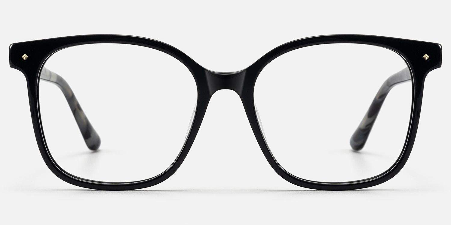 Spacek - Square Black Eyeglasses product detail 2