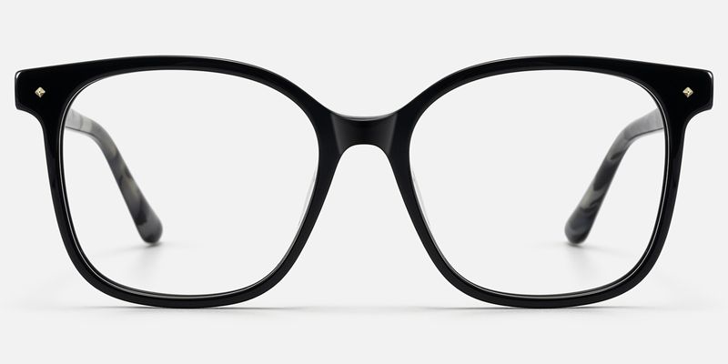 Spacek - Square Black Eyeglasses