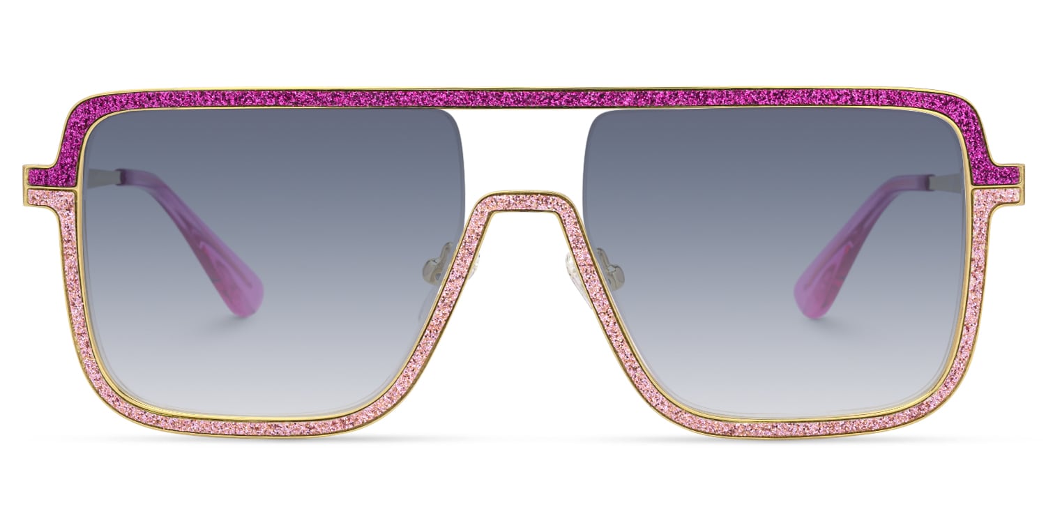 

Padraic - Aviator Pink Sunglasses