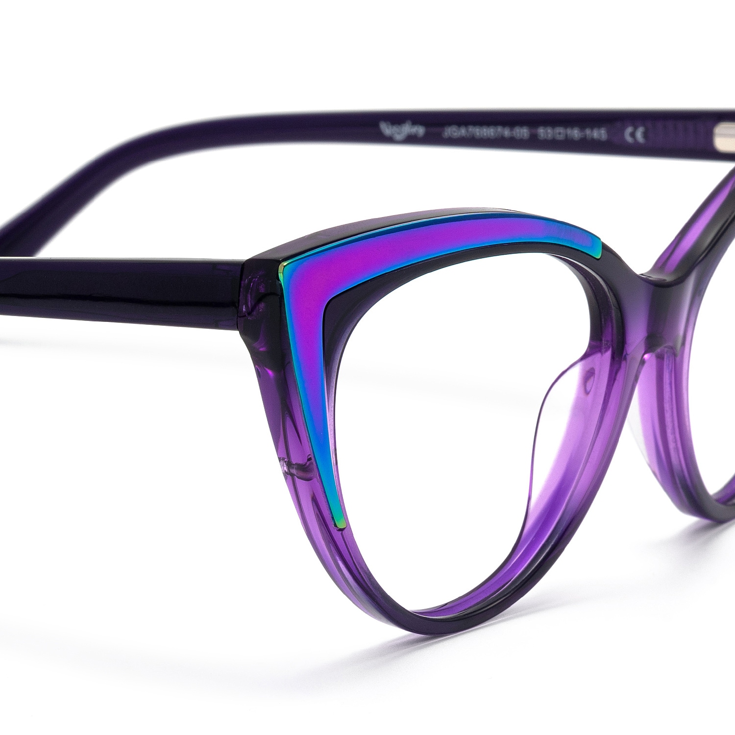 Langley - Cat Eye Purple Eyeglasses