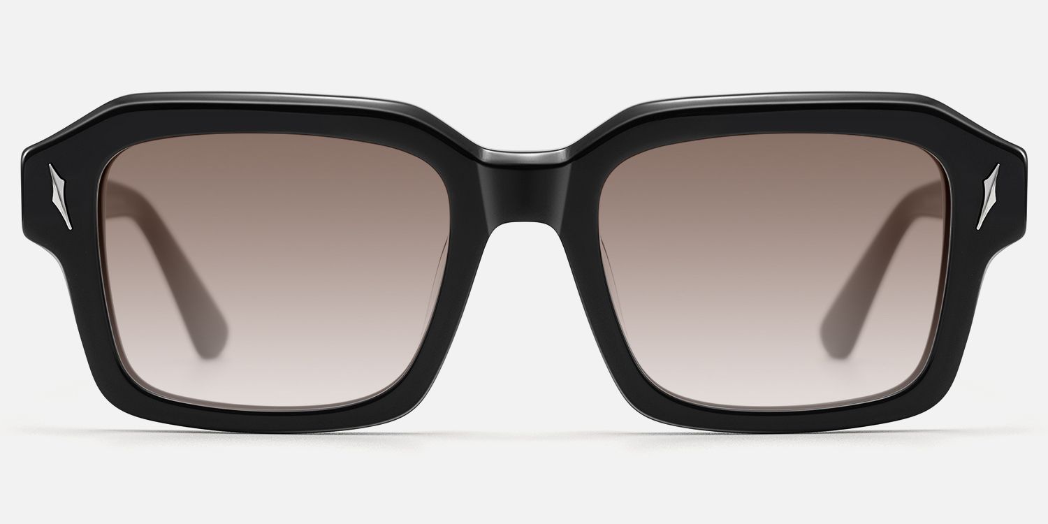 Blindspot - Square Black Sunglasses product detail 2