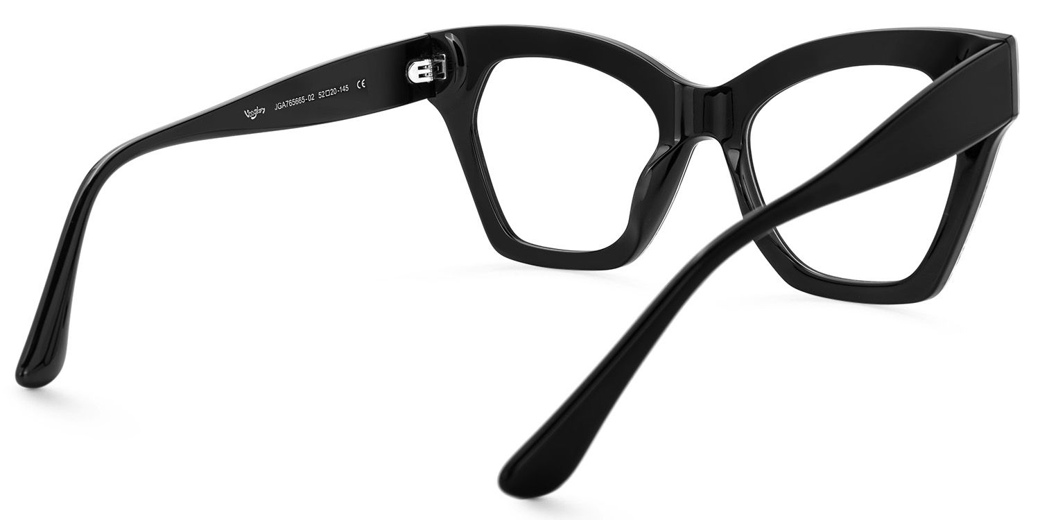 Stetson - Cat Eye Pattern Eyeglasses | Vooglam Side View