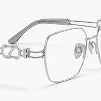 The Architect - Rectangle Silver Eyeglasses - 4