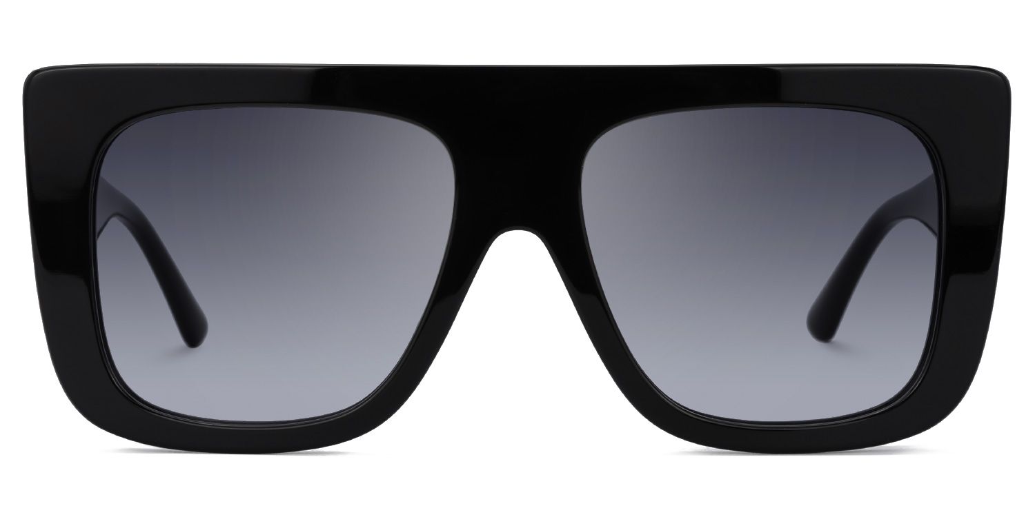 Hansel - Aviator Black Prescription Eyeglasses | Vooglam Angle View