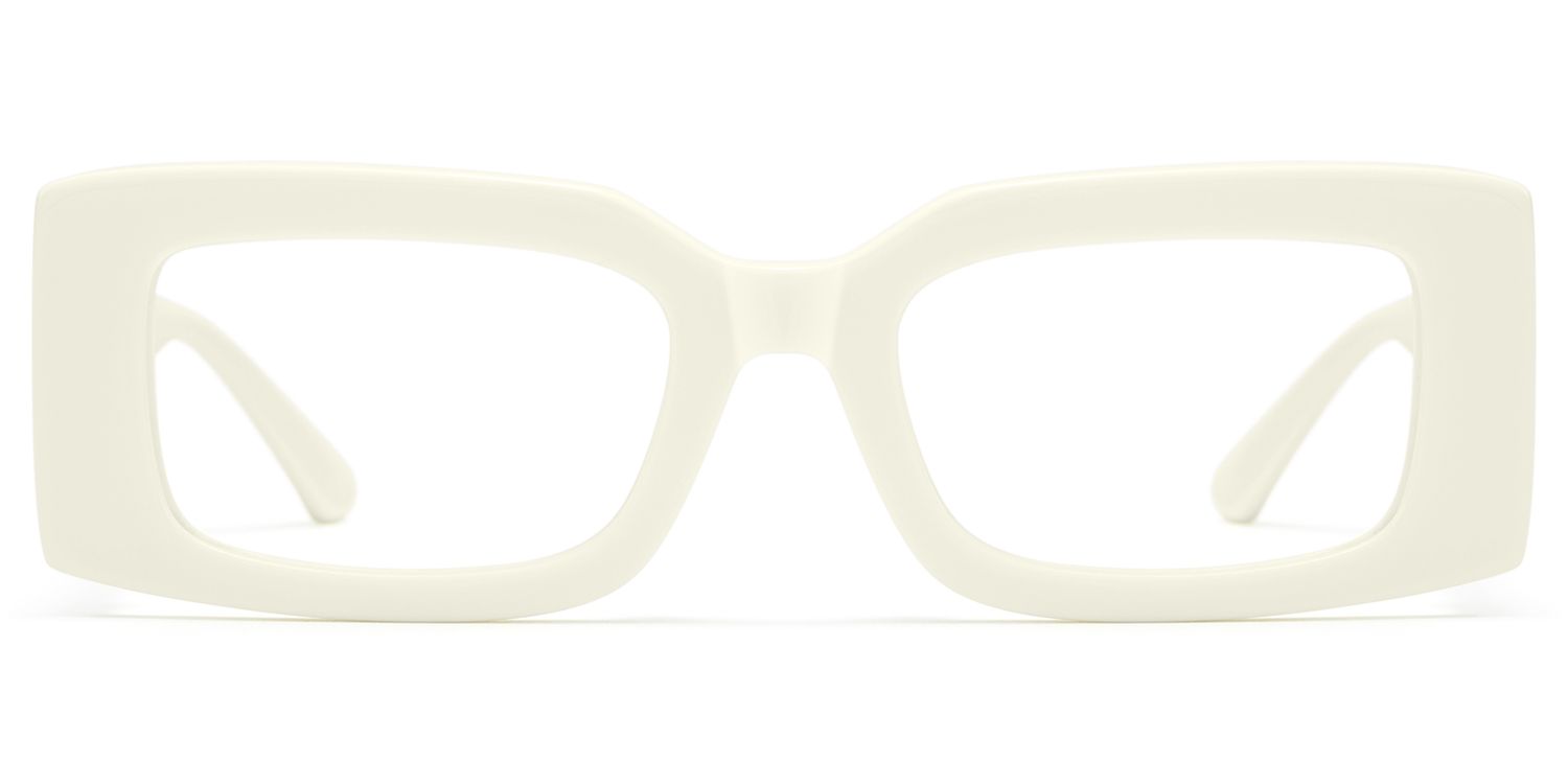 Aurelia - Bold Off White Gold Accent Glasses | Vooglam Product Details 1